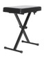 STAGG Adjustable Height Black Vinyl Keyboard Bench With X Folding Legs - view 2