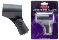 STAGG Rubber Microphone Clamp with Universal Thread Adaptor