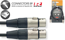 Stagg Rean Neutrik Deluxe 1M/3' Mike Mic Microphone Cable XLR Female-xlr Male