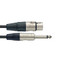 Stagg Rean Neutrik 6M/20' High Impedance Mic Microphone Cable XLR F To 1/4" Plug - view 3