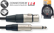 Stagg Rean Neutrik 6M/20' High Impedance Mic Microphone Cable XLR F To 1/4" Plug