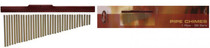 Percussion Bar Chimes 1 Row 36 Bars W Striker Gold-anodized Aluminium Alloy