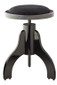 Stagg Gloss Black Piano Stool Black Velvet W Adjustable Height Ps35 Bkp Vbk - view 2