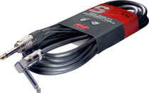 Stagg 20' 6M/20Ft 1/4" Right Angle plug Guitar Instrument Cable Deluxe Cord