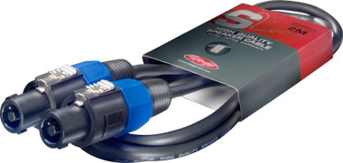 Stagg 2m/6ft 14 Gauge Professional Speaker Cable Speakon To Speakon