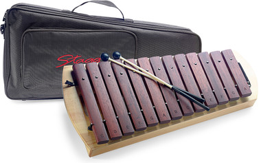 xylophone with mallets and gig bag