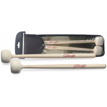 Stagg Timpani mallets w/ maple handle and 1.96" (50 mm) round felt head - Length: 14.6"(371 mm) . - Hard maple stick