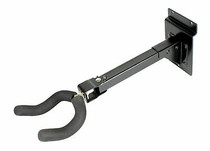 Guitar Hanger Slatwall or Screw in Adjustable Black
