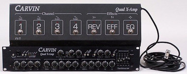 Carvin Quad-X 4 channel tube preamp with footswitch photo
