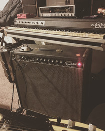 Fender 1970 Super Reverb Blackface 2-Channel 40-Watt 4x10" Guitar Combo