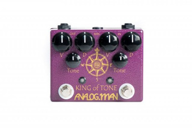 Analogman King of Tone V4 Purple KXOXT (2x High Gain 2 toggle switch) #5118