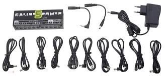 Caline CP-05 Guitar Effect Pedals Power Supply 8 Way DC 9V & 1 Way DC 12V & 1 Way 18V US Plug