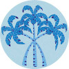 Medium Mosaic Palm tree