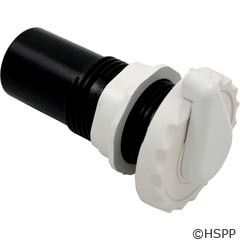 Waterway Plastics 1" Top Access Silent Air Control, Scalloped, White - 660-3560