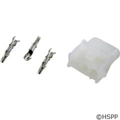 Amp Adapter Kit, Female Amp Cap Housing 3-Pin W/ 3 Pins -