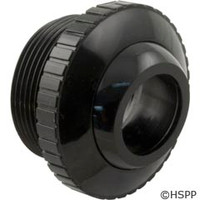 Custom Molded Products Outlet Fitting, 1-1/2"Mpt X 1" Eye, Black - 25552-404-000