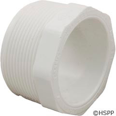 Dura Plastic Products Reducer Pvc 2" X 1.5" Mpt X S - 436-251-2