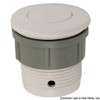 Waterway Plastics Flush Air Button, White - 650-3000