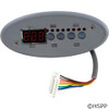 Gecko Alliance Tsc-9/K-9 Sm Oval, 4-Button, Led Display, No Label - 0202-007154