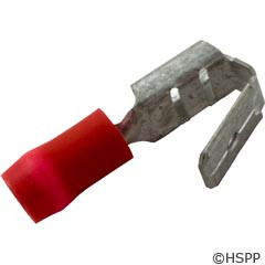 Generic Piggyback Disconnects, Red 22-18Awg .250" Tab (Pkg 25) -