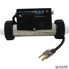 Hydro-Quip Ph101-15Up Bath Htr In-Line 120V 1.5Kw 3` Cord/Plug - PH101-15UP