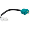 Hydro Quip Adapter, Green Plug/Amp Recept - 30-1270-C6