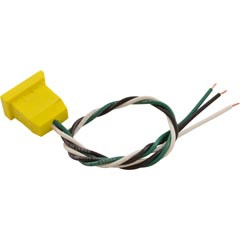 Hydro Quip Receptacle, Ozone, Molded, Yellow, 18/3 - 09-0018C-A