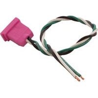 Hydro Quip Receptacle, Pump 2, 1 Speed, Molded, Pink, 14/3 - 09-0024C-A