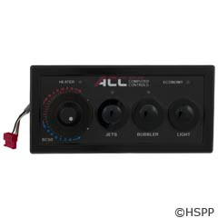 Applied Comp. Controls/ ACC Sc/Kp-50 Control Panel W/3-Air Buttons - KP-50-3-A