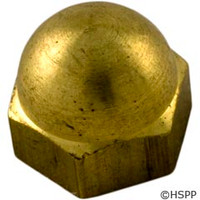 Pentair Pool Products Nut Brass Cap 8-32 - 072543