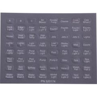 Pentair Pool Products Is10 Label Set (Qty. 10) - 520344