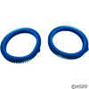 Poolvergnuegen Front Tire Kit W/Super Humps Blue(Solid Hump)2/Kit Concrete - 896584000-143