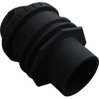 Infusion Pool Products Inlet Fitting, Venturi, Standard Wall Assy, Black - VRFSWABK