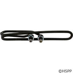 Spa Components Inc. Heater Element,Flo Thru,Middle Terminal,240V,5.5Kw,10" - 624552M