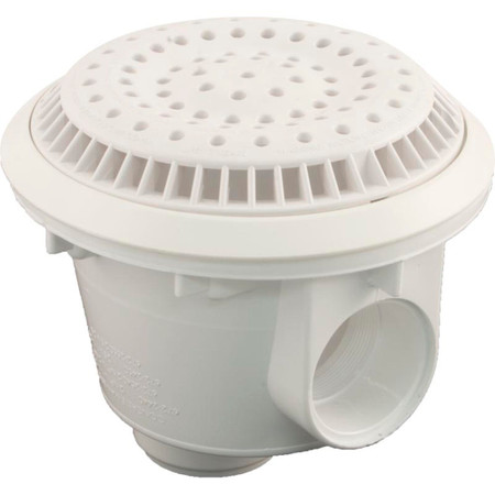 Waterway Plastics Anti-Vortex, 2" Socket, White - 640-2750 V