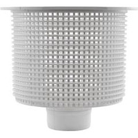 Waterway Plastics Basket - White - 6.4" Diameter X 5.62" H - 519-8000