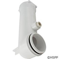 Waterway Plastics Long Elbow With Venturi Air Bleeder And O-Ring - 550-4360