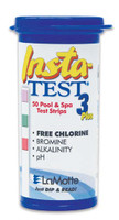 Lamotte Pool and Spa Test Strips - Insta-Test 3 Plus
