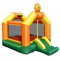 Kids Inflatable Bounce Jumping Castle House with Slide without Blower