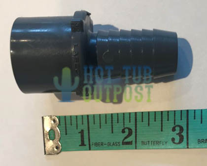 Adapter 1 Inch Spig X 3/4 Inch Barbed