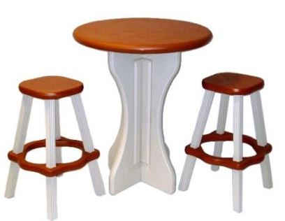 Barstool Table for 2 Outdoor