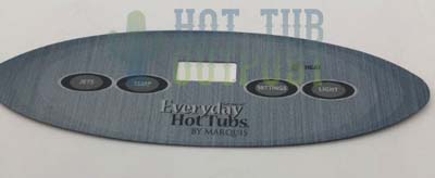 Marquis Spa Replacement Hot Tub Control Panel Overlay Decal 650-0662 650-0605 