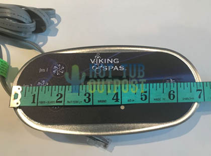 Viking Spa Control Panel 91077 Oval (