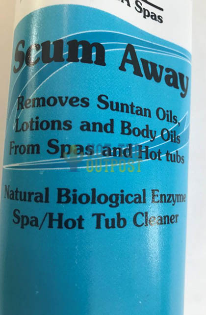 Scum Away Hot Tub Water Clarifier 1 Pint
