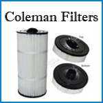 coleman spa filters