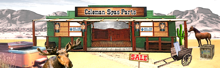 coleman spa parts online