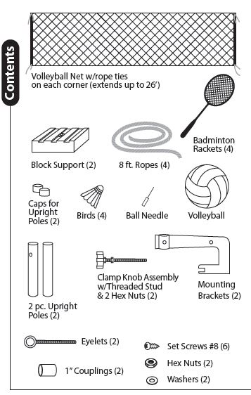 Volleyball game pool