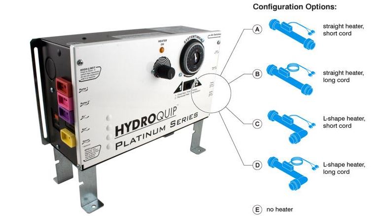 heater configurations