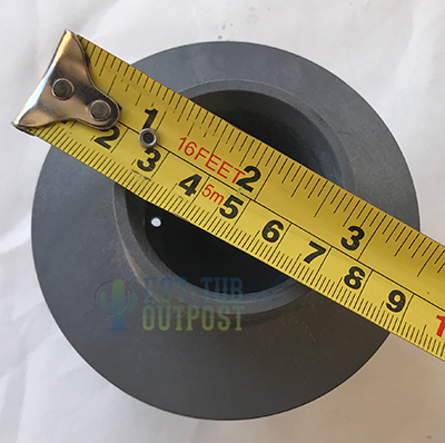 Jacuzzi® impeller measurement