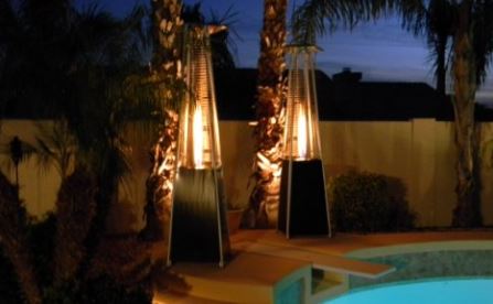 Outdoor ambience heaters